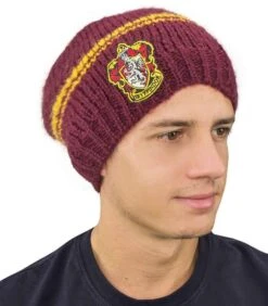 Bonnet Long Slouchy Gryffondor 9 Bonnet Long Slouchy Gryffondor -Harry Potter Série Magasin bonnet long slouchy harry potter gryffondor 3