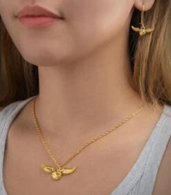 Boucles D’oreilles Vif D’Or - Harry Potter -Harry Potter Série Magasin boucles d oreilles vif d or 2