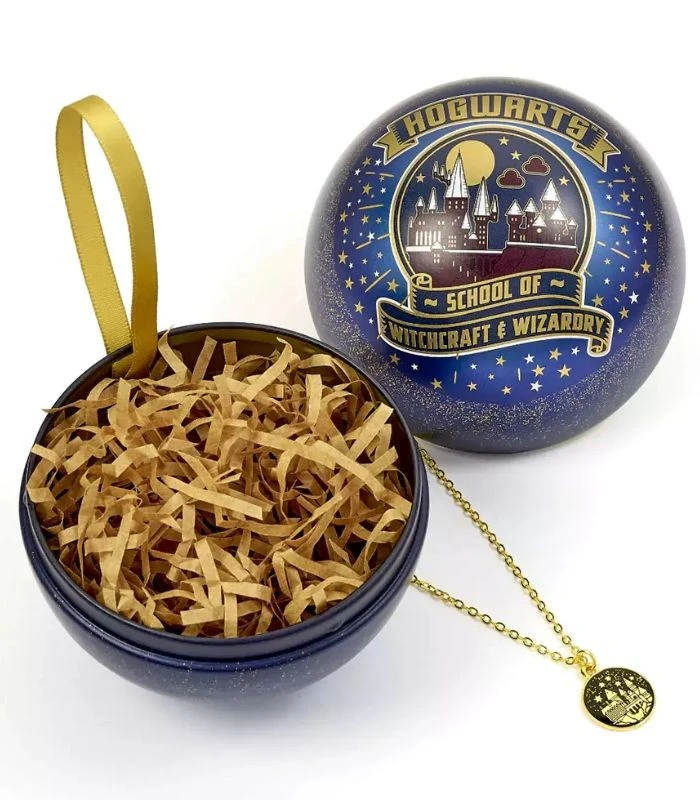 Boule De Noël École De Sorcellerie & Collier Poudlard- Harry Potter 4 Boule De Noël École De Sorcellerie & Collier Poudlard- Harry Potter – Image 2