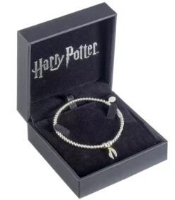 Bracelet à Perles Vif D’Or - Argent 925ème Avec Cristaux - Harry Potter