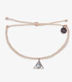 Bracelet Reliques De La Mort Et Pierre De Lune - Puravida Harry Potter