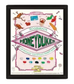 Cadre 3D Harry Potter Honeydukes