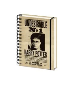 Carnet A5 Lenticulaire Harry Potter Wanted Sirius Black
