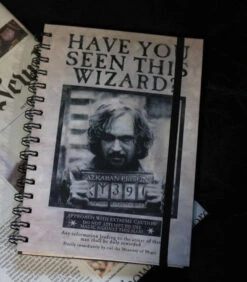 Carnet A5 Lenticulaire Harry Potter Wanted Sirius Black -Harry Potter Série Magasin carnet a5 3d harry potter wanted sirius black 4