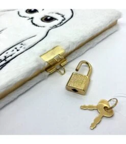 Carnet A5 Fluffy Hedwige Avec Cadenas Harry Potter -Harry Potter Série Magasin carnet a5 fluffy hedwige avec cadenas harry potter 2