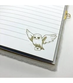 Carnet A5 Fluffy Hedwige Avec Cadenas Harry Potter -Harry Potter Série Magasin carnet a5 fluffy hedwige avec cadenas harry potter 4