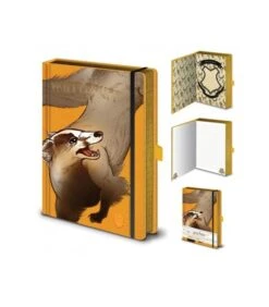 Carnet A5 Premium Poufsouffle Embleme Harry Potter