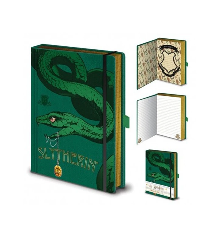 Carnet A5 Premium Serpentard Embleme Harry Potter 3 Carnet A5 Premium Serpentard Embleme Harry Potter