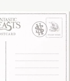 Carte Postale Mystère Minalima - Animaux Fantastiques -Harry Potter Série Magasin carte postale mystere minalima animaux fantastiques 7