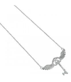 Collier Clé Volante Avec Cristaux De Swarovski