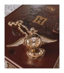 Collier Montre Vif D'or -Harry Potter Série Magasin collier montre vif d or 2