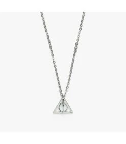 Collier Reliques De La Mort Et Pierre De Lune - Puravida Harry Potter
