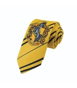 Cravate Enfants Poufsouffle Logo Tissé