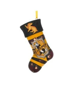 Décoration De Sapin Chaussette Poufsouffle Harry Potter