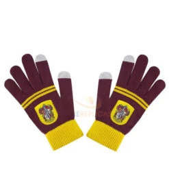 Gants Tactiles - Gryffondor Pourpre Et Or