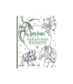 Harry Potter - Créatures Magiques - Livre De Coloriage