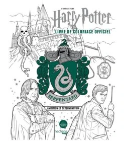 Harry Potter - Serpentard - Le Livre De Coloriage Officiel