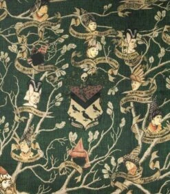 Housse De Coussin "Black Family Tree" Harry Potter -Harry Potter Série Magasin housse de coussin black family tree harry potter 2