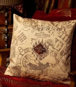 Housse De Coussin "The Marauder's Map" Harry Potter -Harry Potter Série Magasin housse de coussin the marauder s map harry potter 4