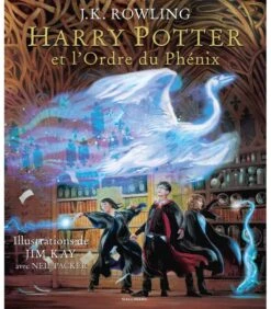 Livre Harry Potter Et L'Ordre Du Phénix Illustration De Jim Kay