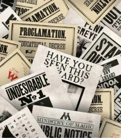 Lot De 20 Cartes Postales Série Ministère De La Magie -Harry Potter Série Magasin lot de 20 cartes postales serie ministere de la magie 2