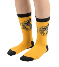 Lot De 3 Paires De Chaussettes Poufsouffle -Harry Potter Série Magasin lot de 3 paires de chaussettes poufsouffle 2