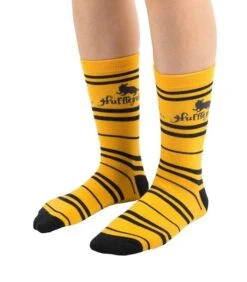 Lot De 3 Paires De Chaussettes Poufsouffle -Harry Potter Série Magasin lot de 3 paires de chaussettes poufsouffle 3