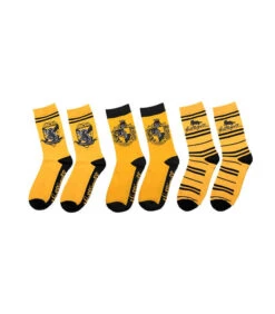 Lot De 3 Paires De Chaussettes Poufsouffle -Harry Potter Série Magasin lot de 3 paires de chaussettes poufsouffle 4