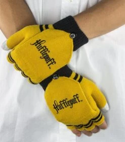 Moufles - Mitaines Poufsouffle -Harry Potter Série Magasin moufles mitaines harry potter poufsouffle 2