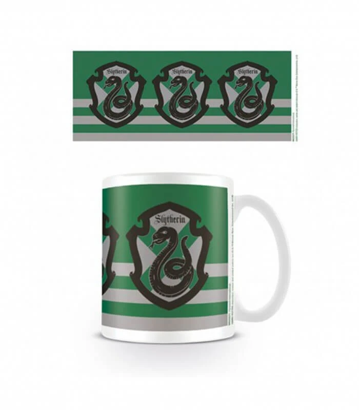 Mug Ecusson Serpentard Rayé 3 Mug Ecusson Serpentard Rayé