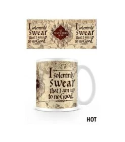 Mug Carte Du Maraudeur Effet Thermique -Harry Potter Série Magasin mug harry potter effet thermique carte du maraudeur 2