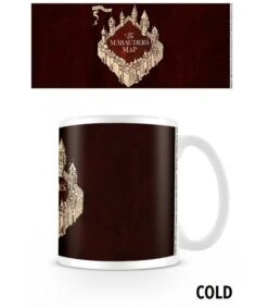 Mug Carte Du Maraudeur Effet Thermique -Harry Potter Série Magasin mug harry potter effet thermique carte du maraudeur 4