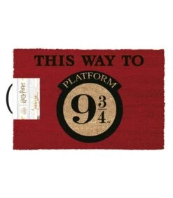 Paillasson " This Way To Plateform 9 3/4" Harry Potter