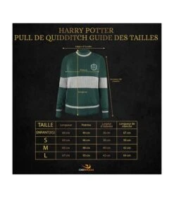 Pull Adulte De Quidditch Serpentard Harry Potter -Harry Potter Série Magasin pull de quidditch serpentard 2