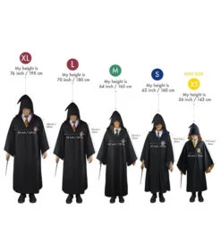 Robe De Sorcier Serpentard - Enfant -Harry Potter Série Magasin robe de sorcier serpentard enfant 7