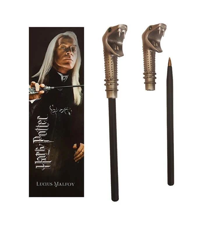 Stylo Baguette & Marque Page Lucius Malfoy 3 Stylo Baguette & Marque Page Lucius Malfoy